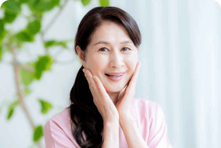 リタライフを使った60代女性のイメージ