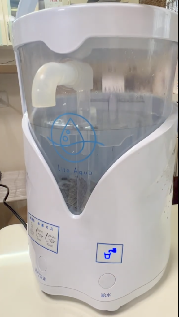 リタアクアの自宅での使用イメージ