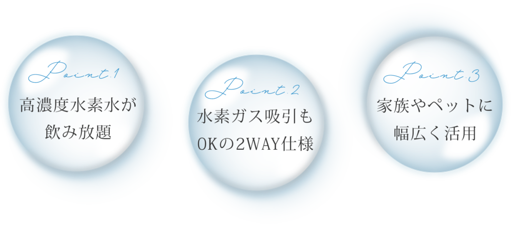 リタアクアが選ばれるポイントPC版